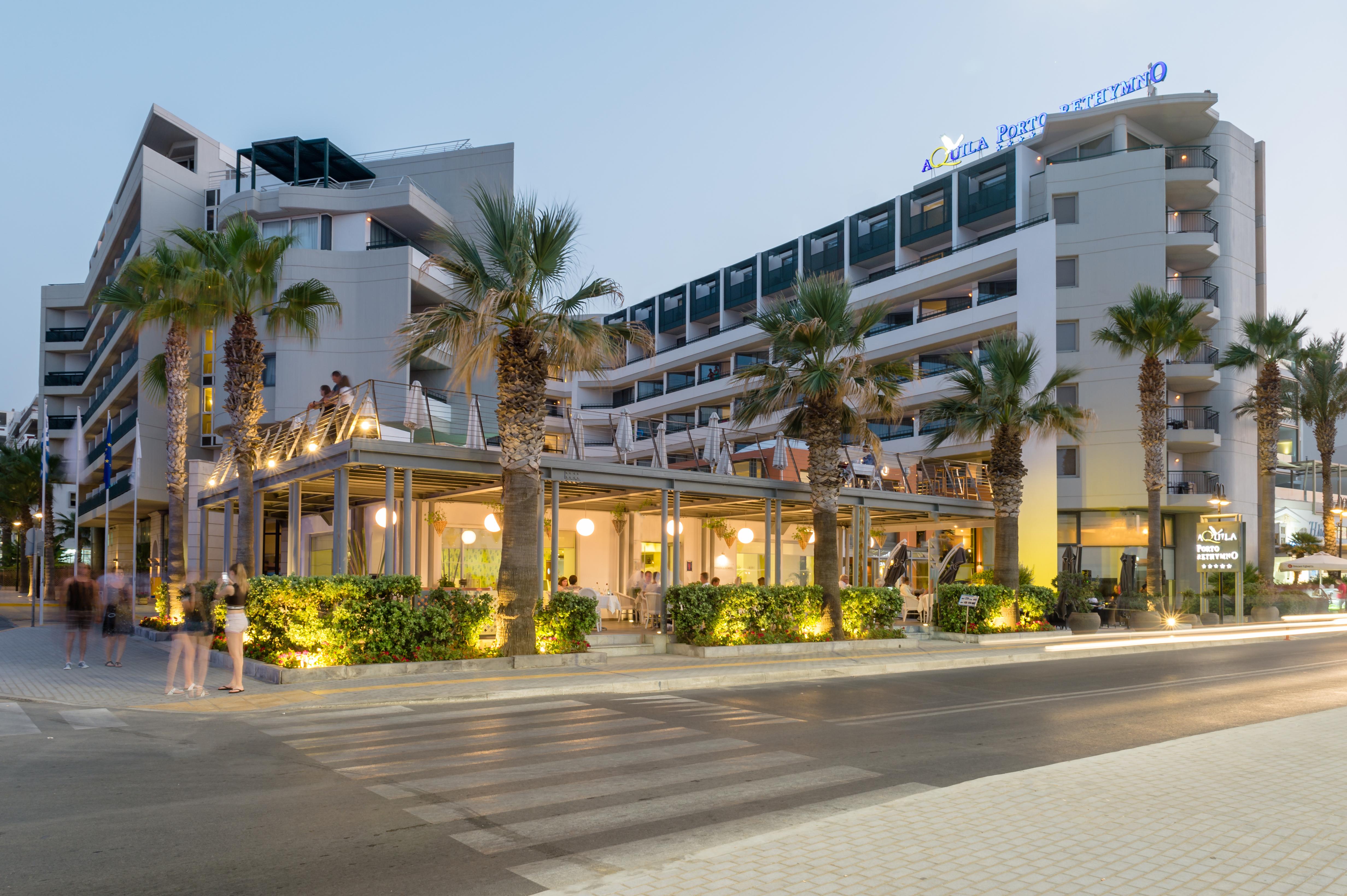 Aquila Porto Rethymno Hotel Exterior foto